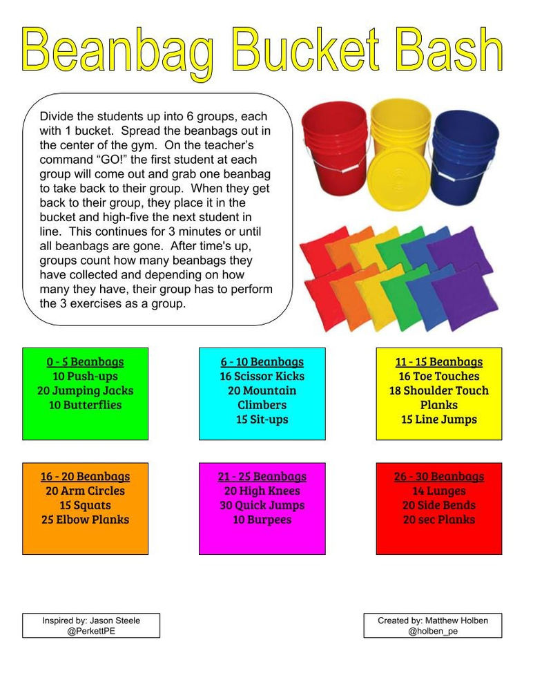 Beanbag Bucket Bash cbhpe