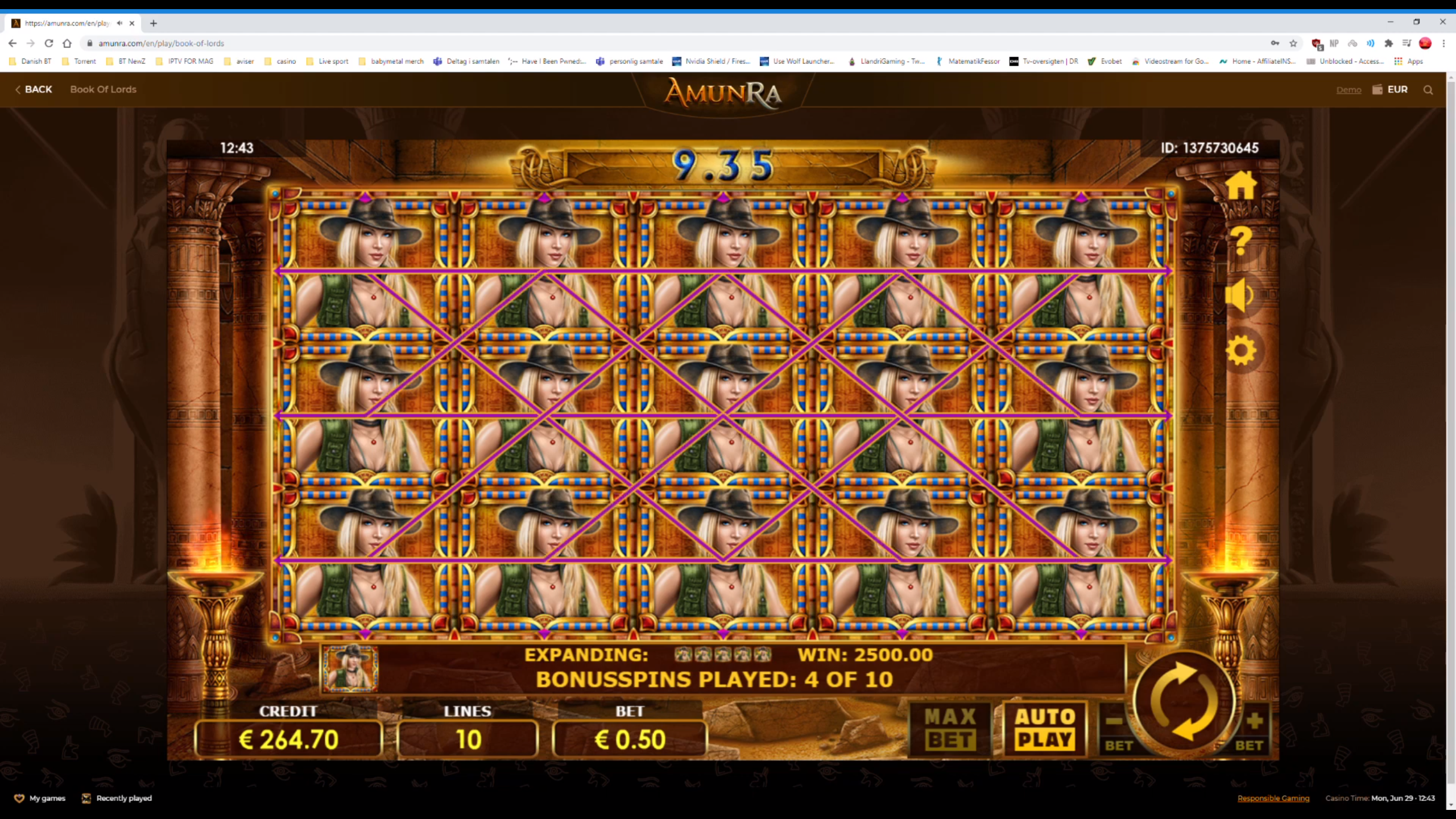 Book of Lords Mega win content media