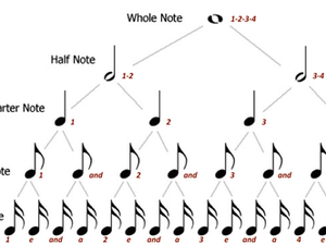 Musikalität: Notenwerte 