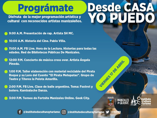 DESDE CASA YO PUEDO VIERNES 17 DE ABRIL
