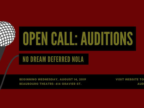 Upcoming Auditions