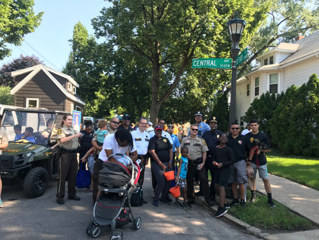 The NLPOA members participated in the Rondo Days Parade 2018