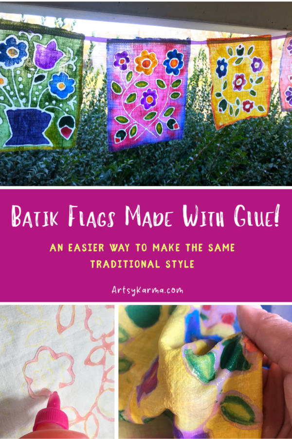 an easy way to make batik