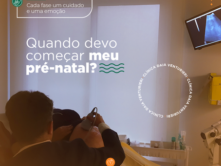 Devo começar o pré-natal logo após a descoberta da gravidez?