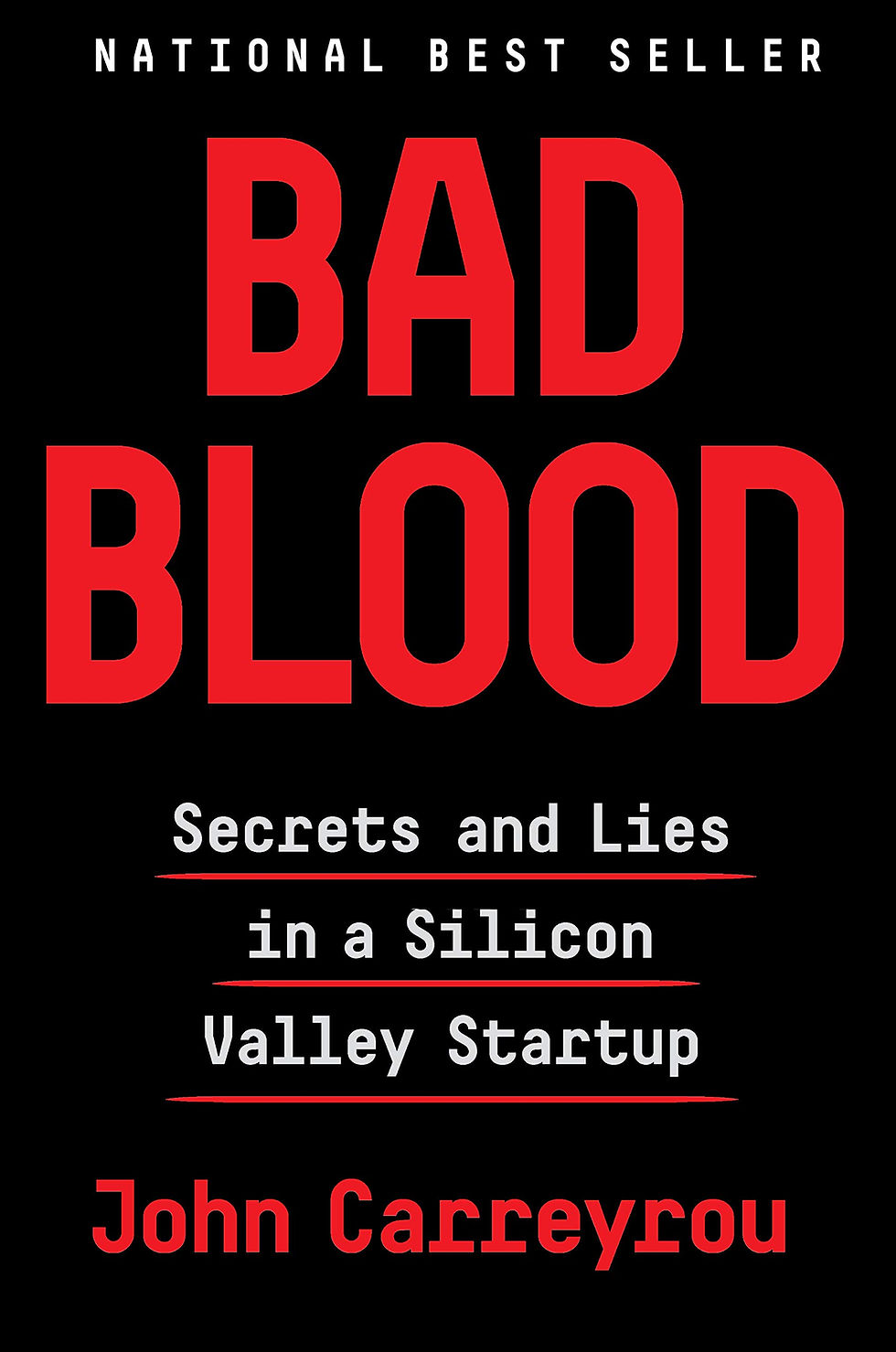 Bad Blood by John Carreyrou : the book slut book reviews