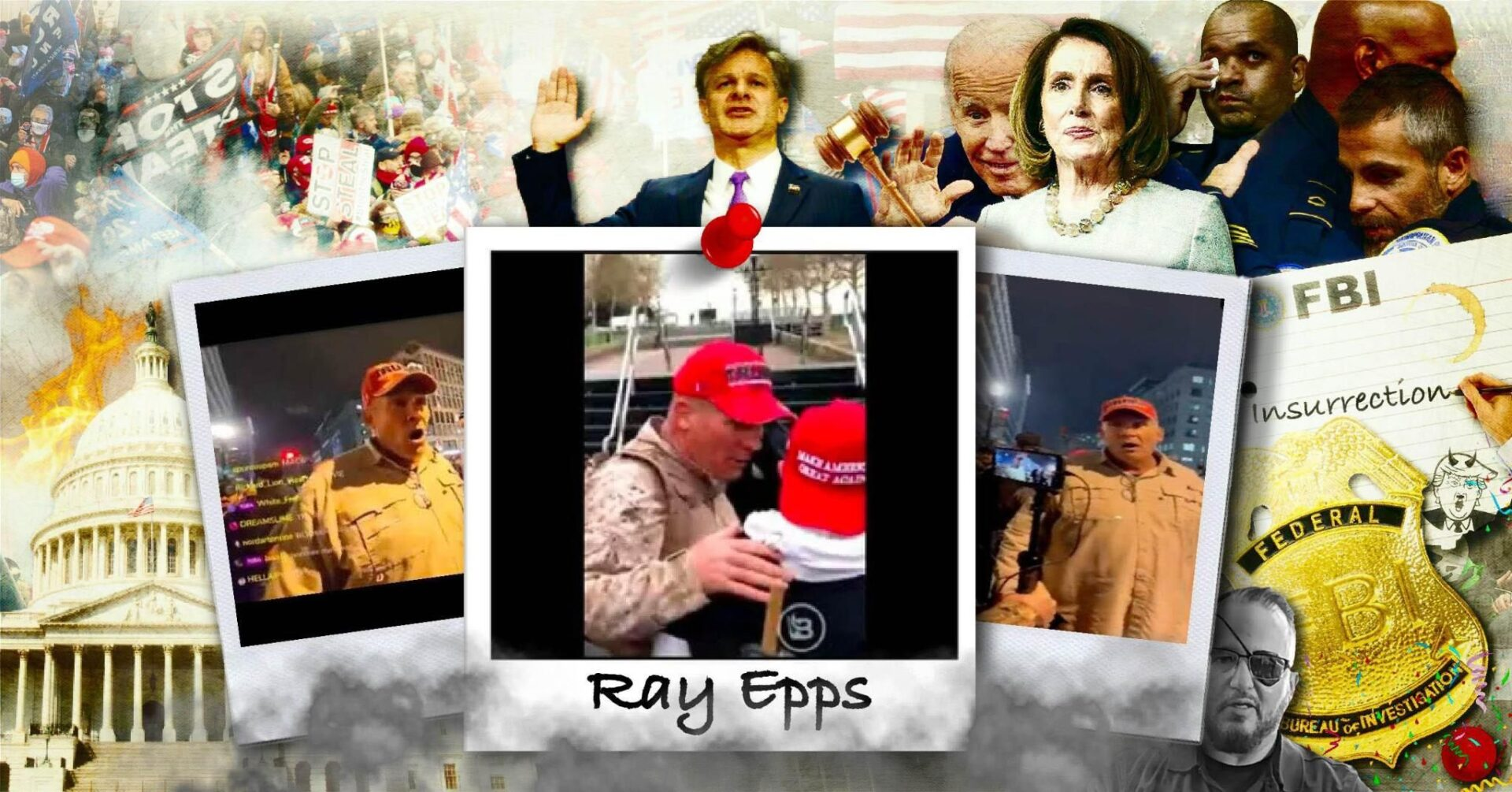 Meet Ray Epps: Fed Agent Who Led 1/6 "Attack" On The U.S. Capitol content media