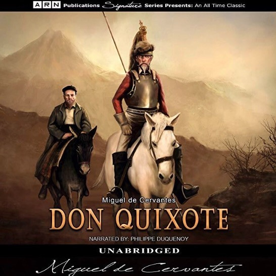 Audiobook cover art of Don Quixote