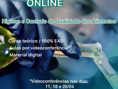 Curso “Higiene e Controle de Qualidade dos Alimentos”