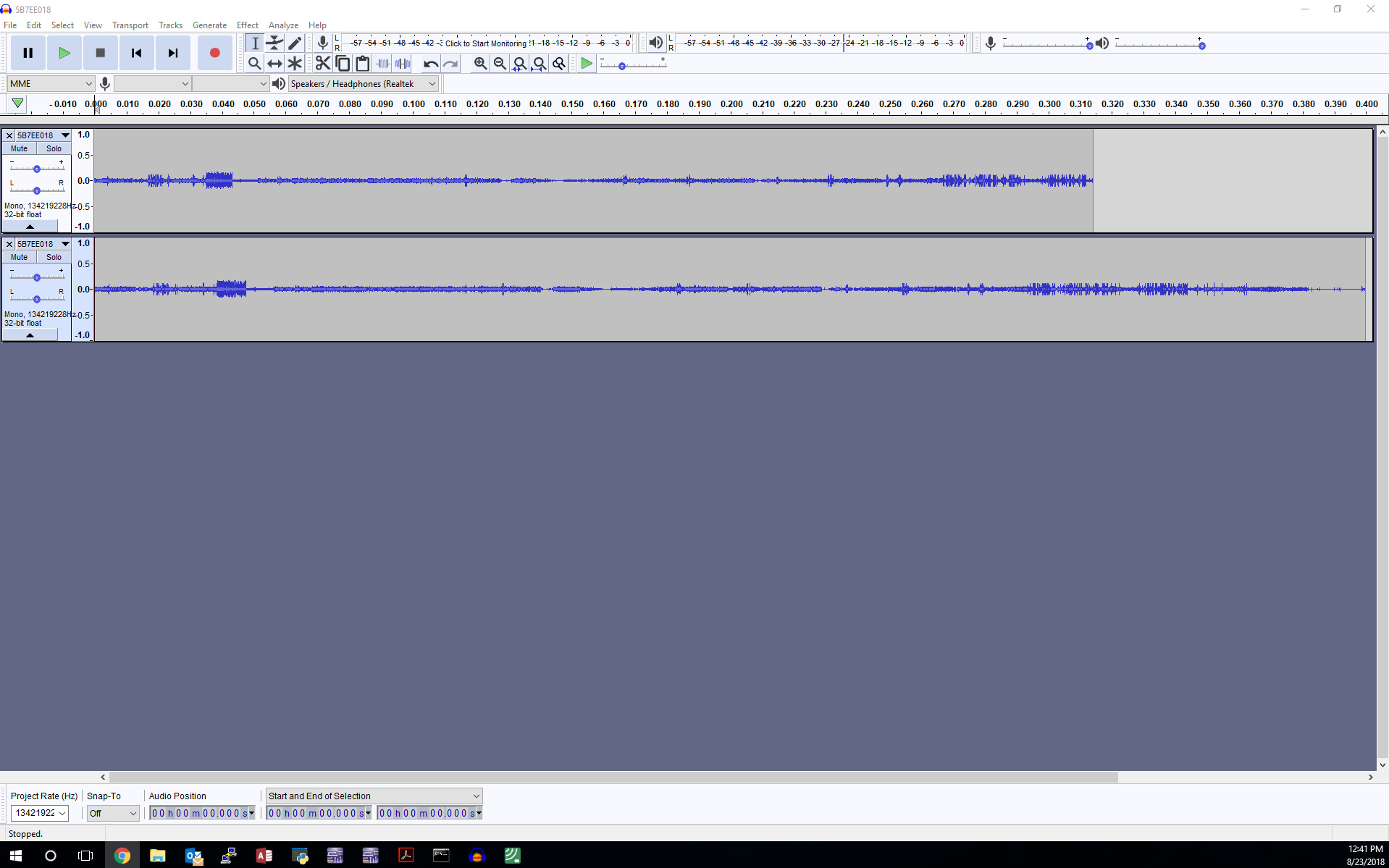 Recording Does Not Stop content media
