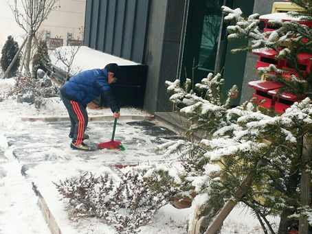 사람들을 도와줘서 기뻤어요!