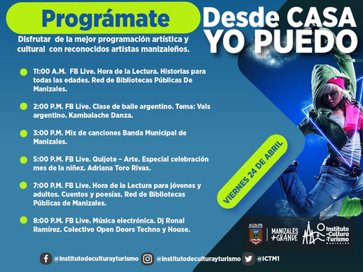 Desde Casa Yo Puedo- Viernes 24 de Abril