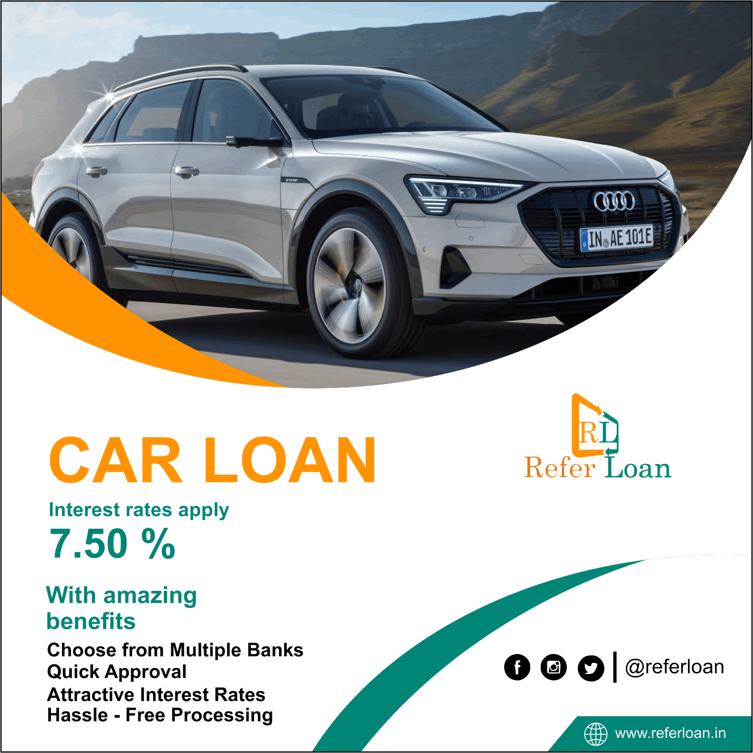 Referloan provide loan for each and every car models
content media