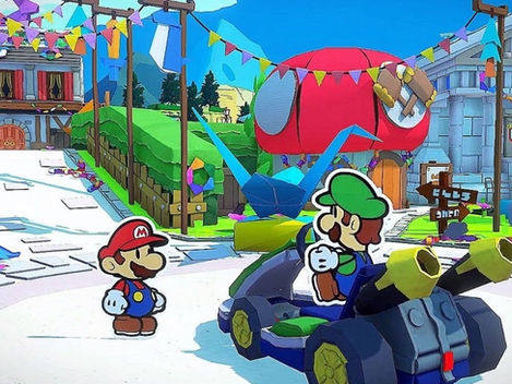 PAPER MARIO: THE ORIGAMI KING SCORES 80 OUT OF 100 ON METACRITIC