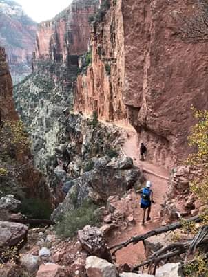 Another dramatic canyon drop-off!