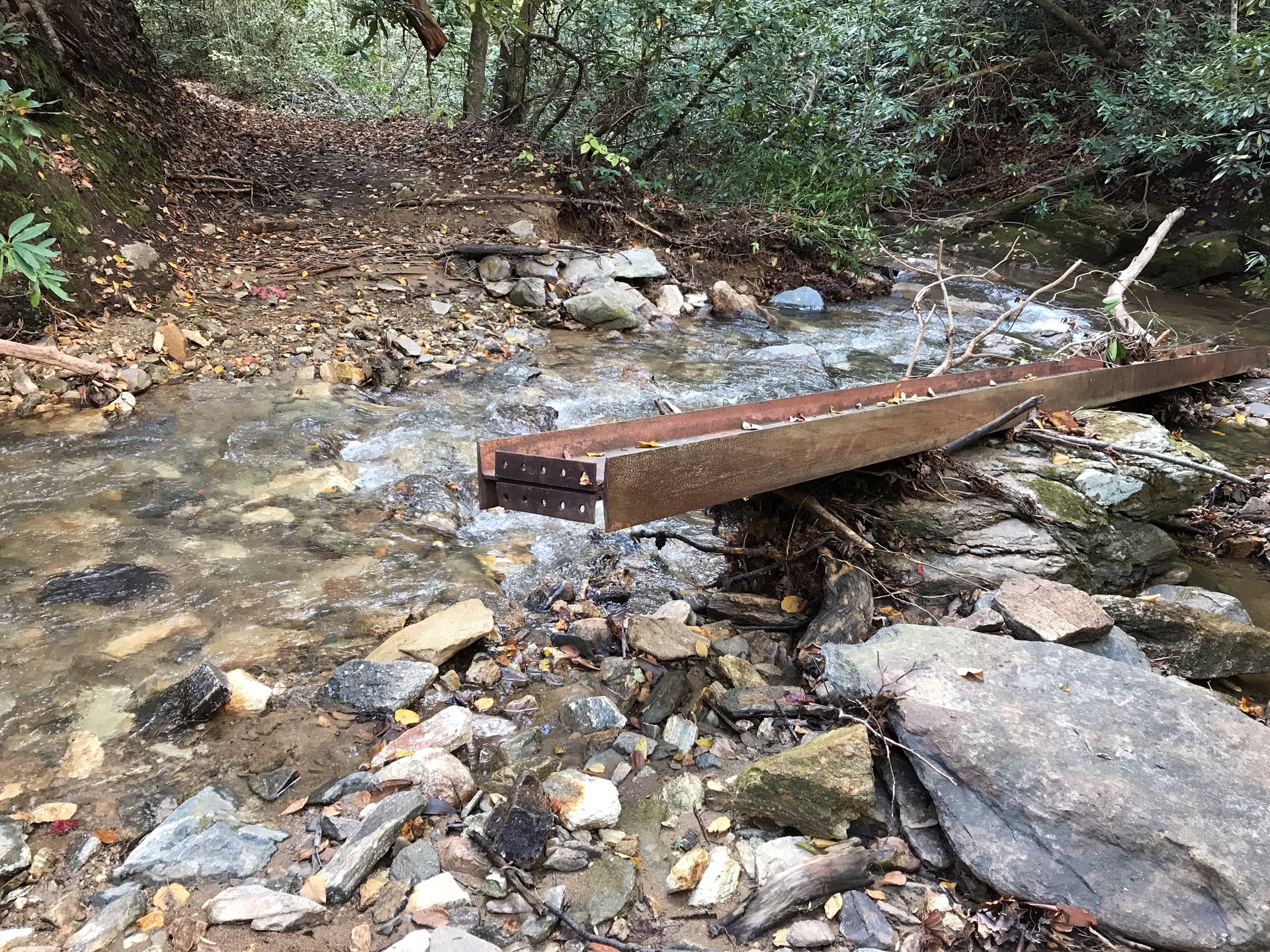 Rain damage to new bridges content media