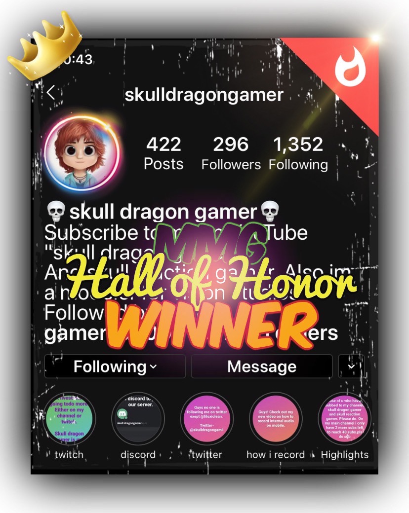 Skull Dragon Gamer