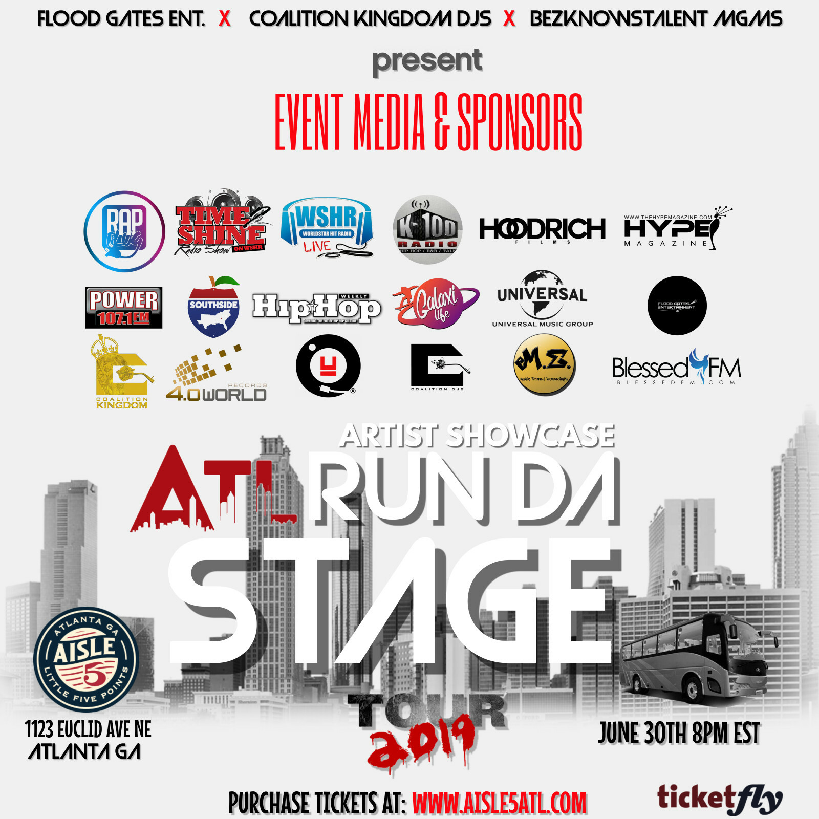 ATL Run Da Stage Tour 2k19 content media