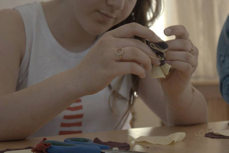 Hand sewing