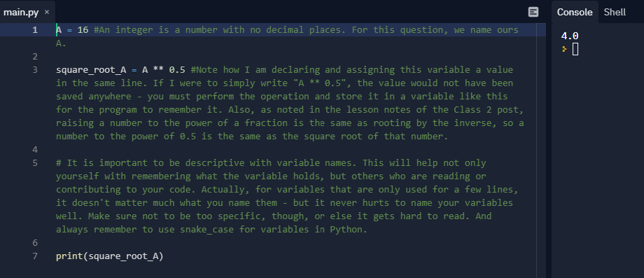 Class 2 - Homework Solutions content media