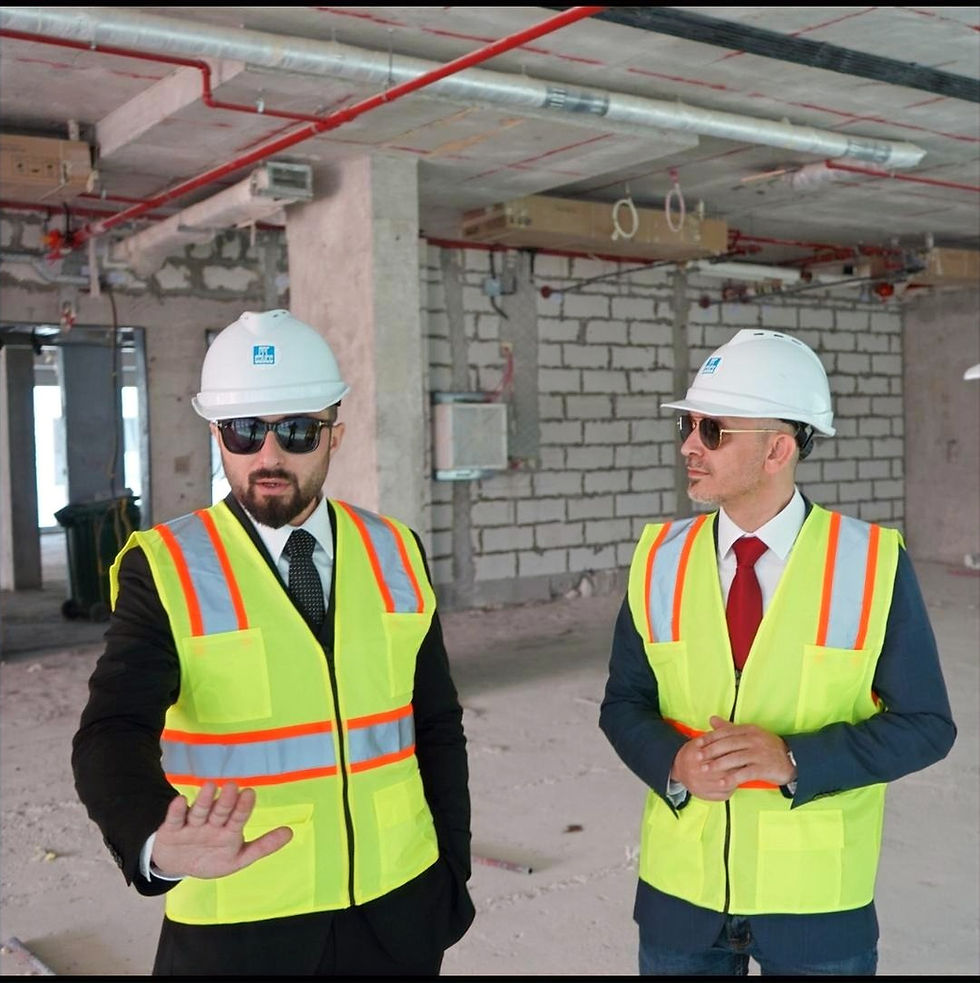(L-R) - Shojaa Alan Taef, Founder & CEO of Alan Group, Ahmed Abdel Qader, COO of Aitnews.com