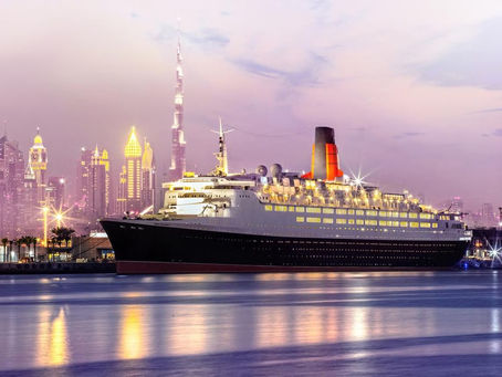 Majesty's Performances On The QE2 In Dubai.