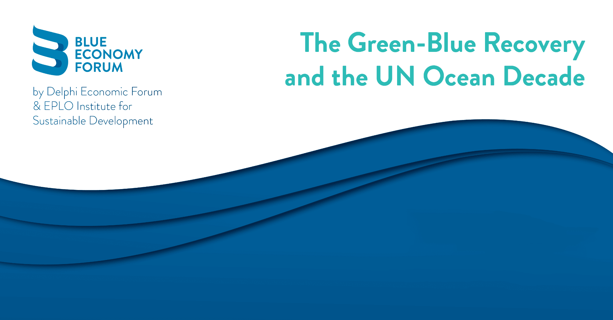 Blue Recovery and the UN Ocean Decade content media
