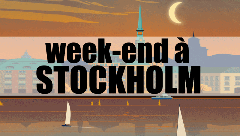 3 jours stockholm blog