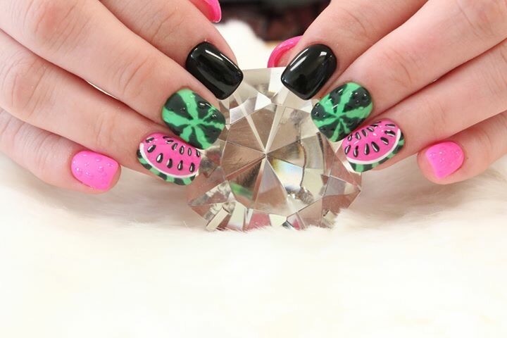 Watermelon 🍉 Nails content media
