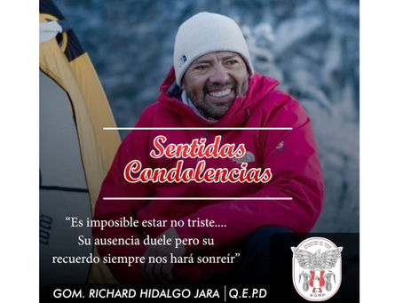 Montañista peruano Richard Hidalgo deja un gran legado al mundo
