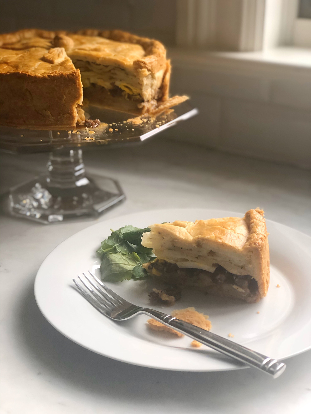 Alsatian Potato Pie