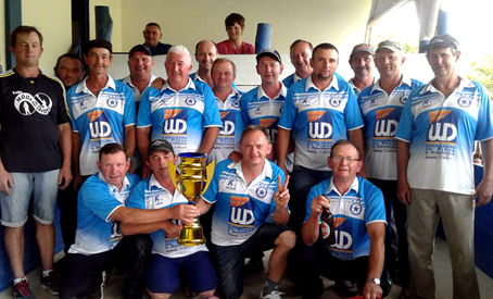 Entrega da premiação do veterano de bocha é neste sábado