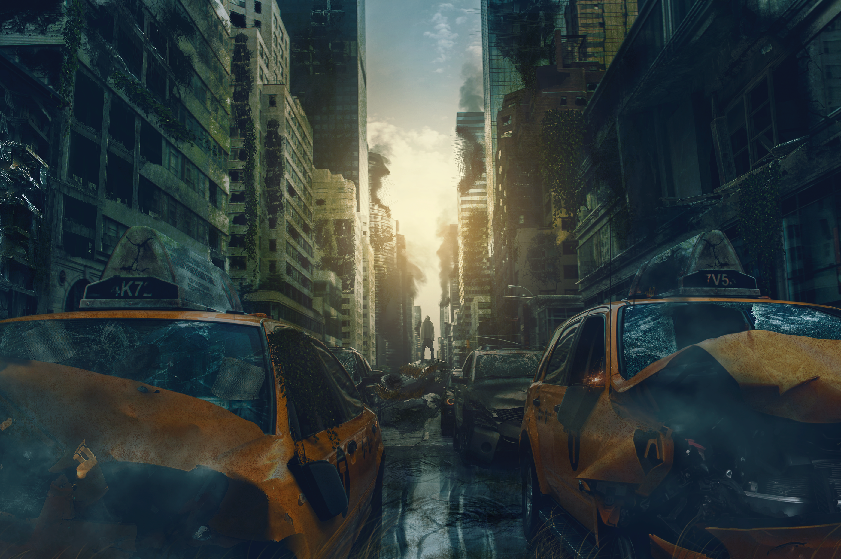 Matte Painting Apocalipsis content media