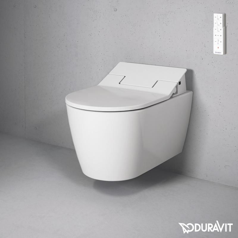 How can we design for a wall mounted toilet bowl at home instead of a