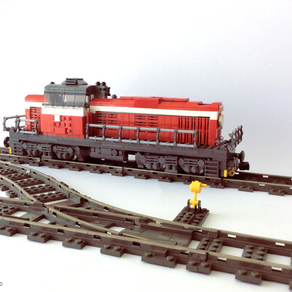 VR-Dv12 Finnische Diesellokomotive MOC