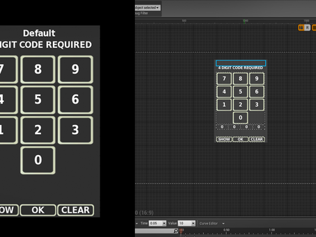 BP Keypad UI