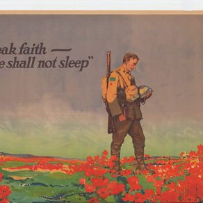 If ye break faith ---we will not sleep