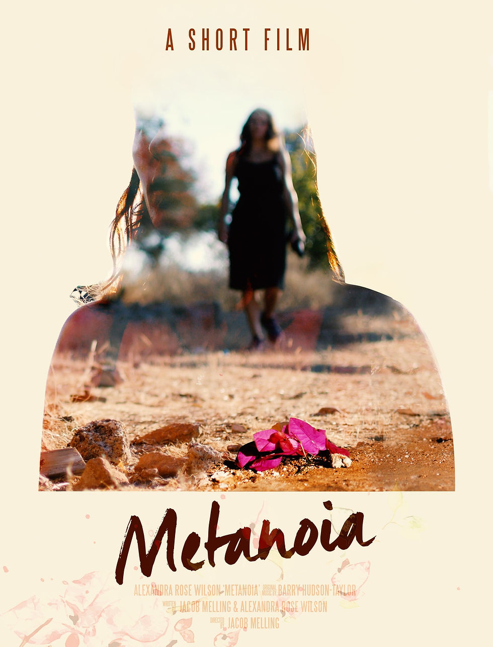 Poster for Metanoia showing actress Alexandra Rose Wilson.