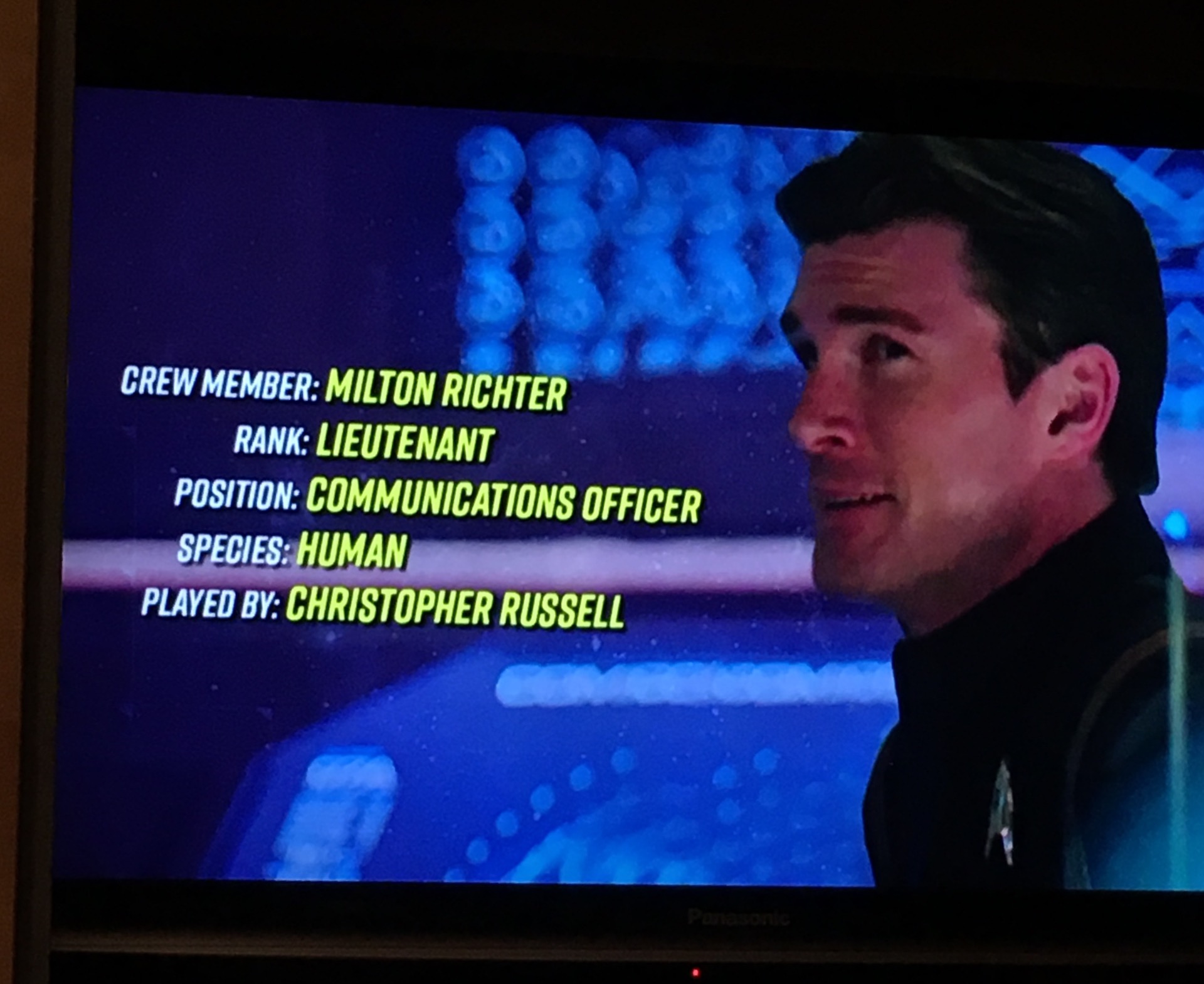 Impossibly handsome bridge crewman: revealed! content media