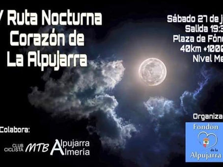 V Ruta Nocturna 'Corazón de la Alpujarra'