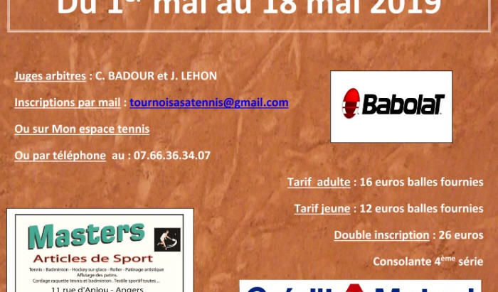 Oye oye ! l’open d’Avrillé est arrivé!