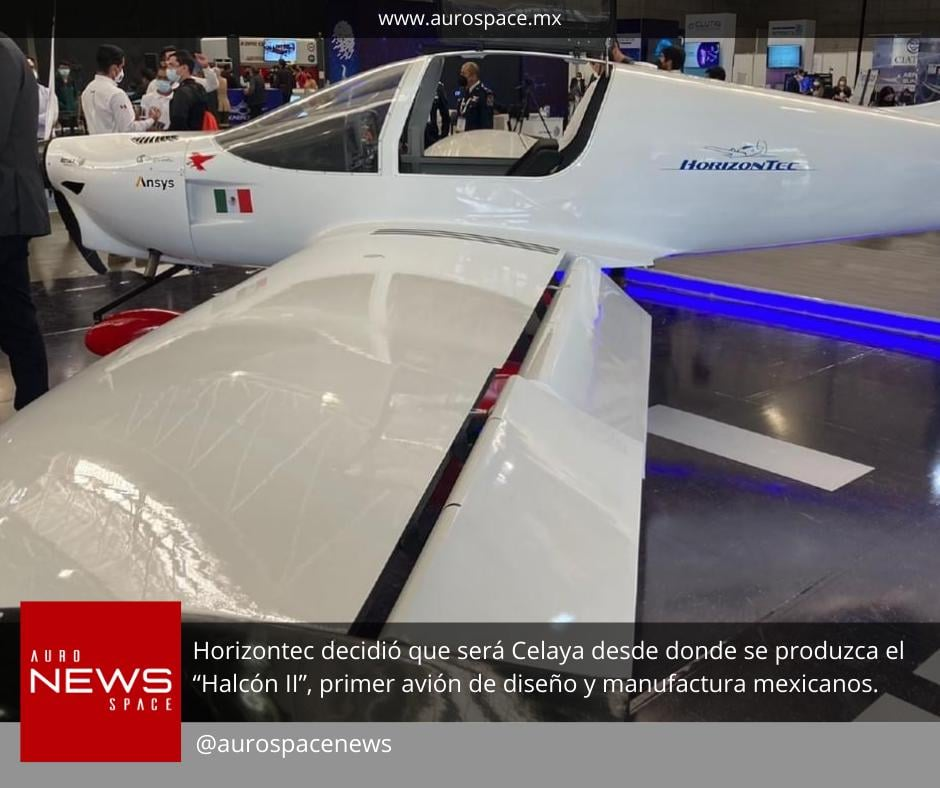 Celaya para el diseño y manufactura del "Halcón II" de Horizontec. content media