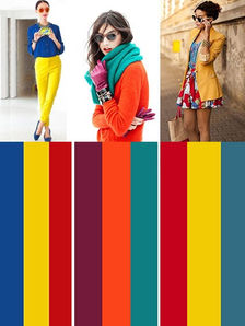 Цвет в повседневной одежде