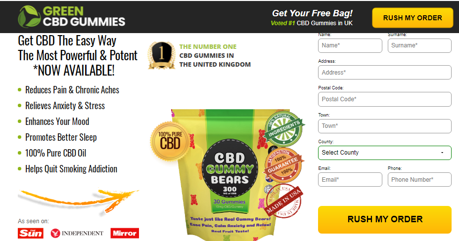 What are the benefits of Initial Green CBD Gummies United Kingdom?
content media