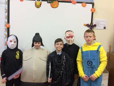 Wizards, vampires and clowns abound in Fourth Class today