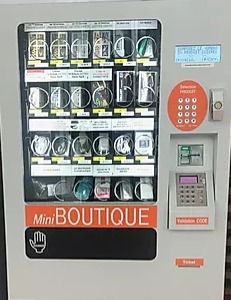 distributeur automatique, produits high-tech, distribution