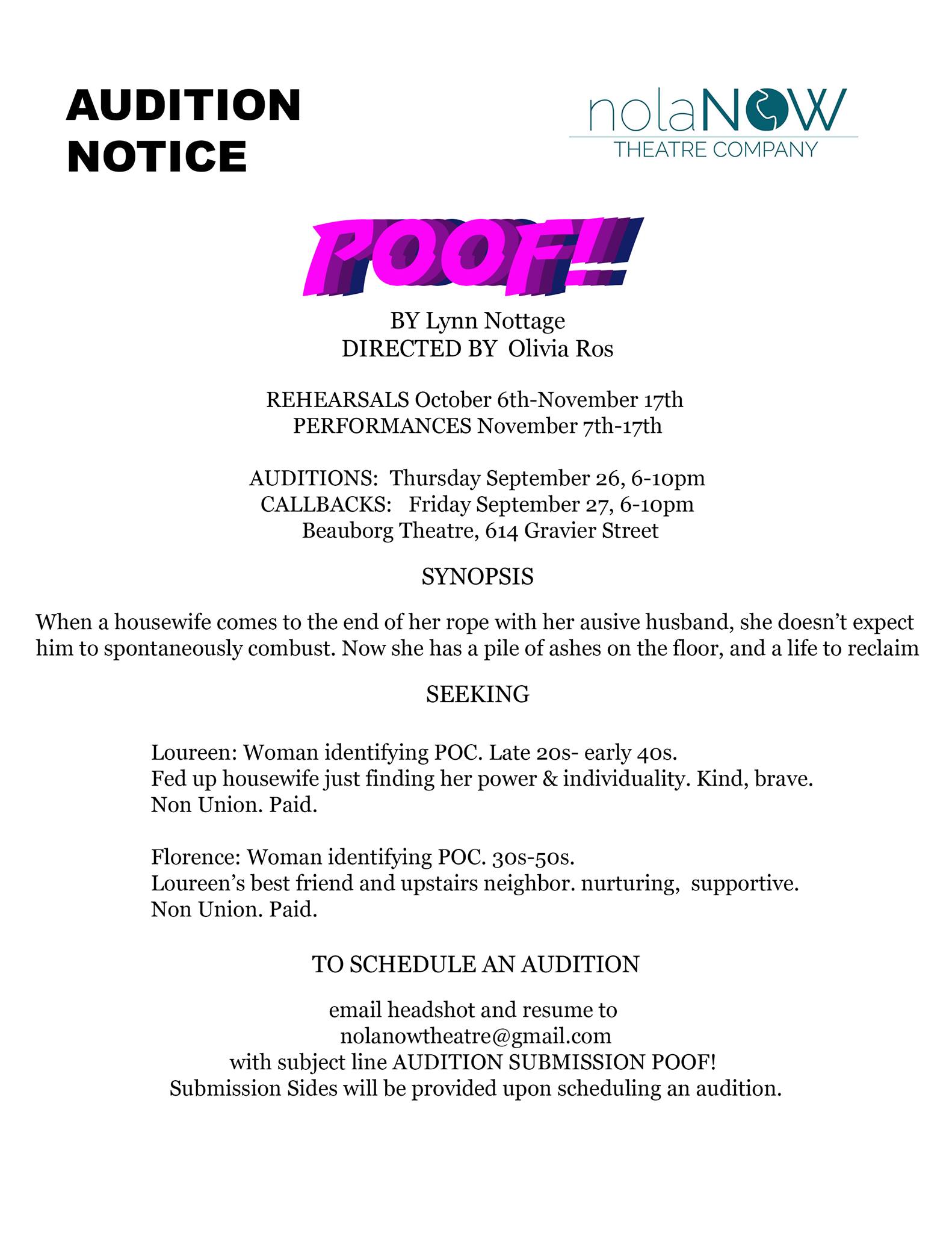9/26-27 Proof Audition content media