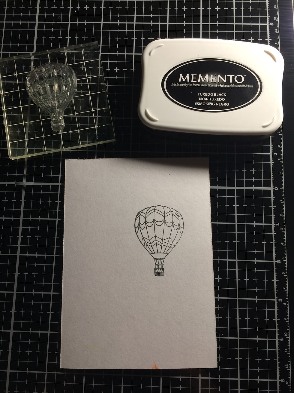 Create this Hot Air Balloon Card