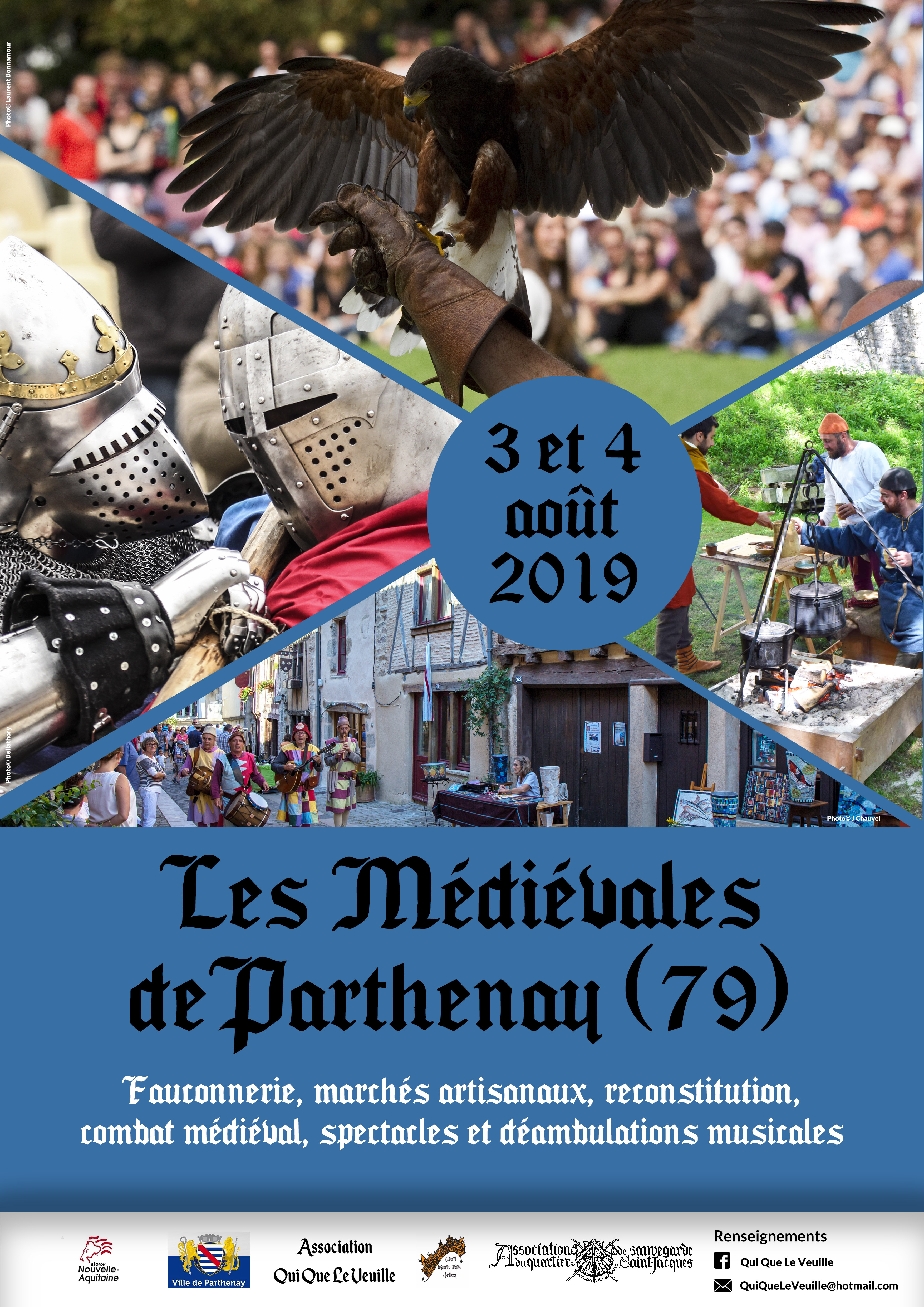 Les Médiévales de Parthenay content media