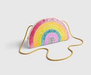 unique rainbow gifts, rainbow coin purse