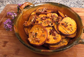 Rosemary Sweet Potato Chips